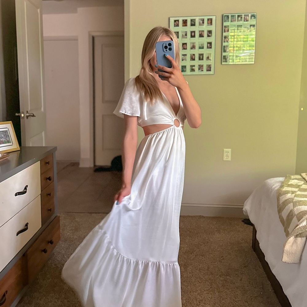 White Maxi Dress